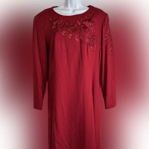 New womens vintage size 16 Together red dress